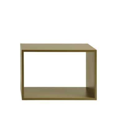 MUUTO - Stacked Opbevaringssystem Modul Open, Brown Green