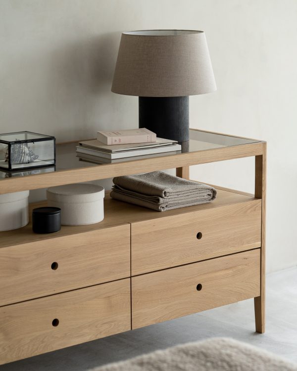 ETHNICRAFT - Spindle Kommode, Oak - Billede 7