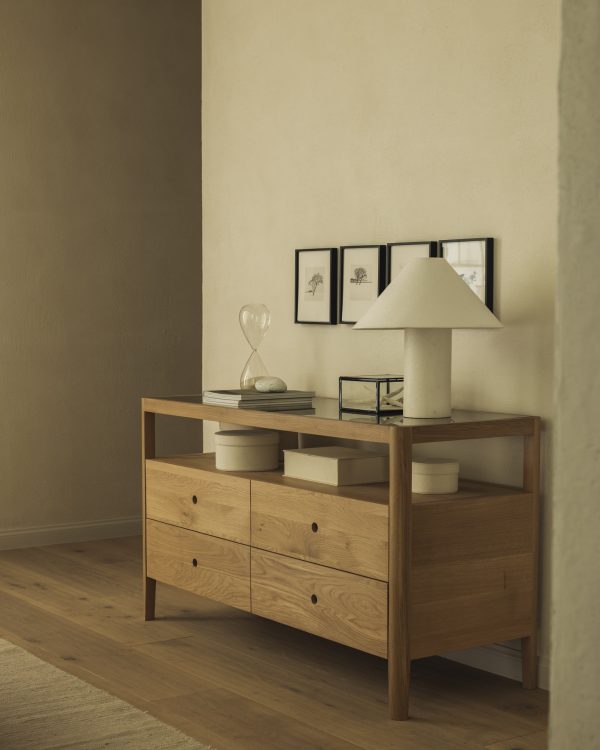 ETHNICRAFT - Spindle Kommode, Oak - Billede 6