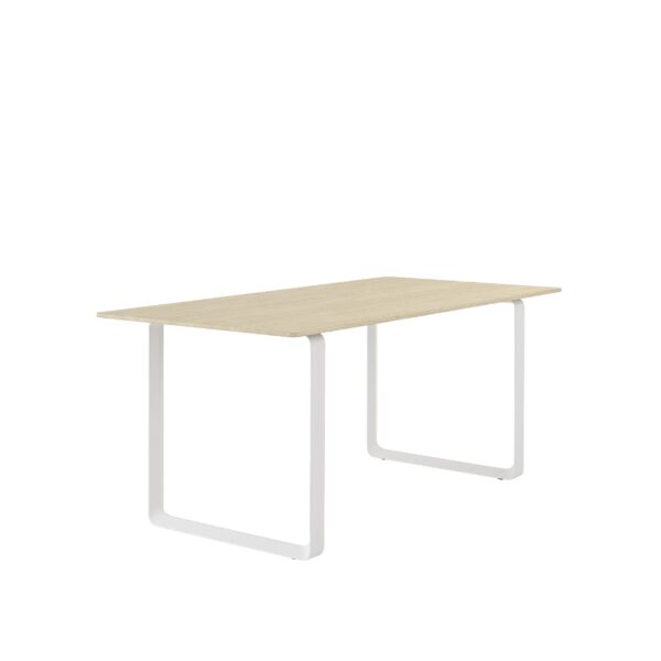 MUUTO - 70/70 Spisebord 170X85, Solid Oak/White - Billede 2