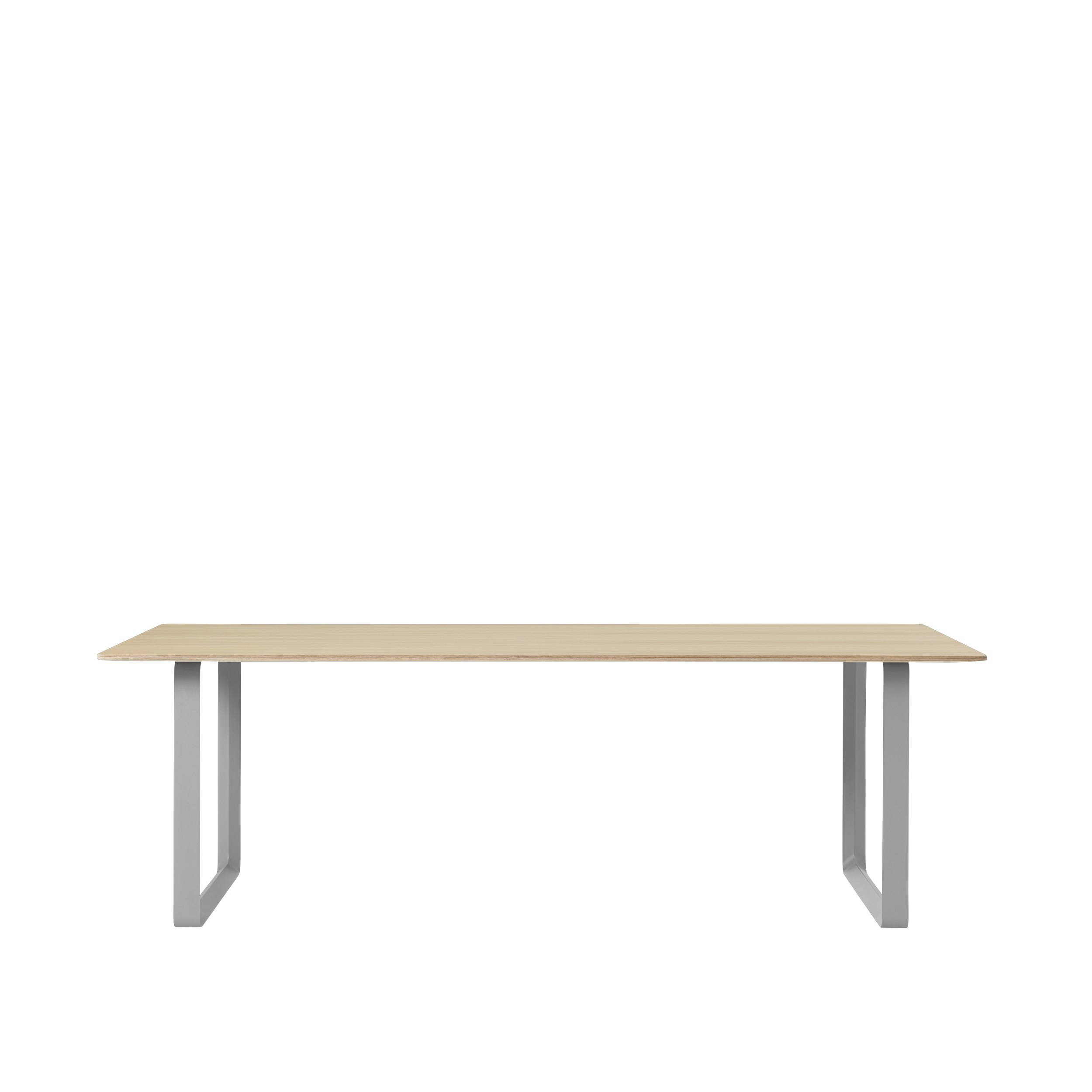 MUUTO - 70/70 Spisebord 225X90, Oak Veneer/Grey