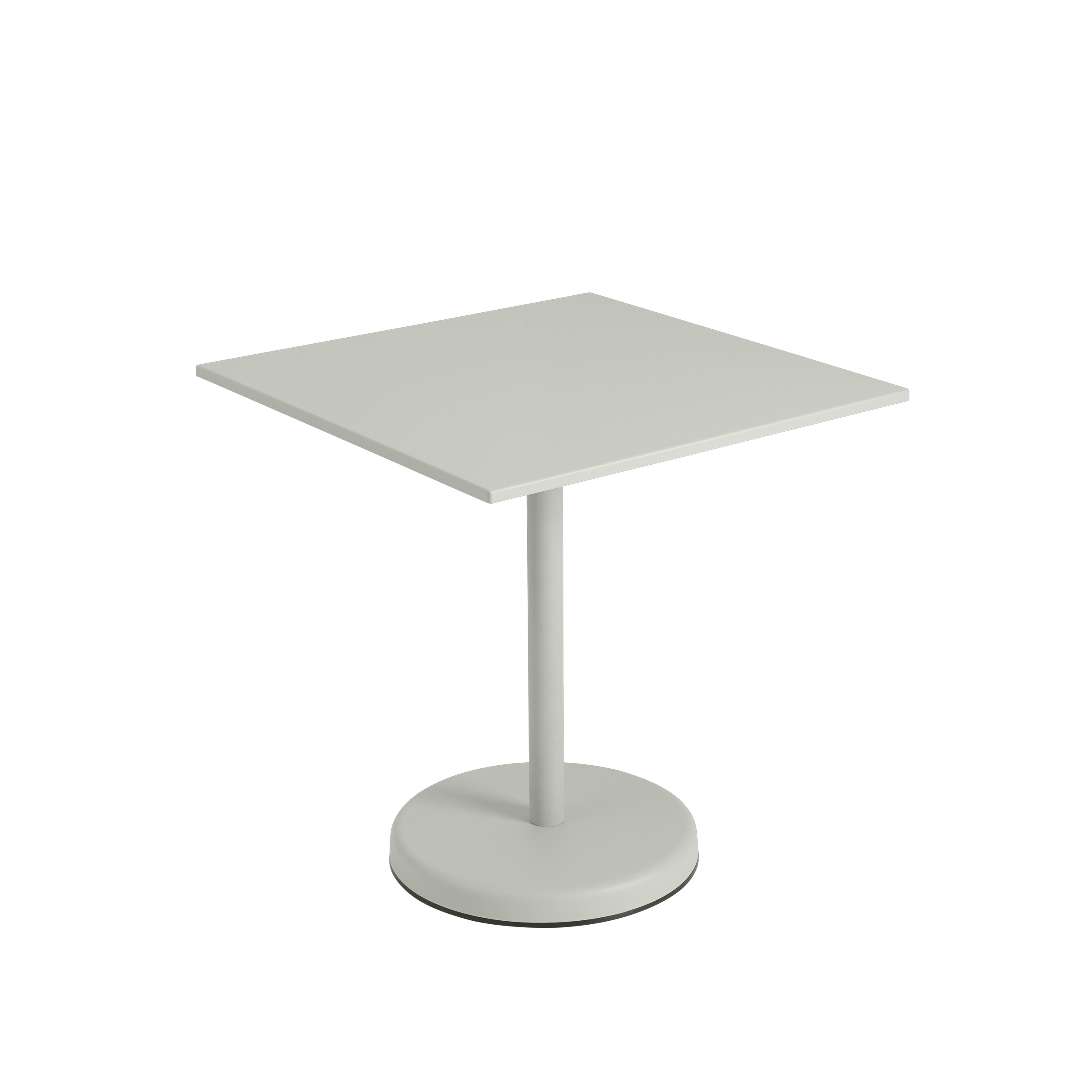 MUUTO - Linear Steel Udendørs Cafébord, Grey