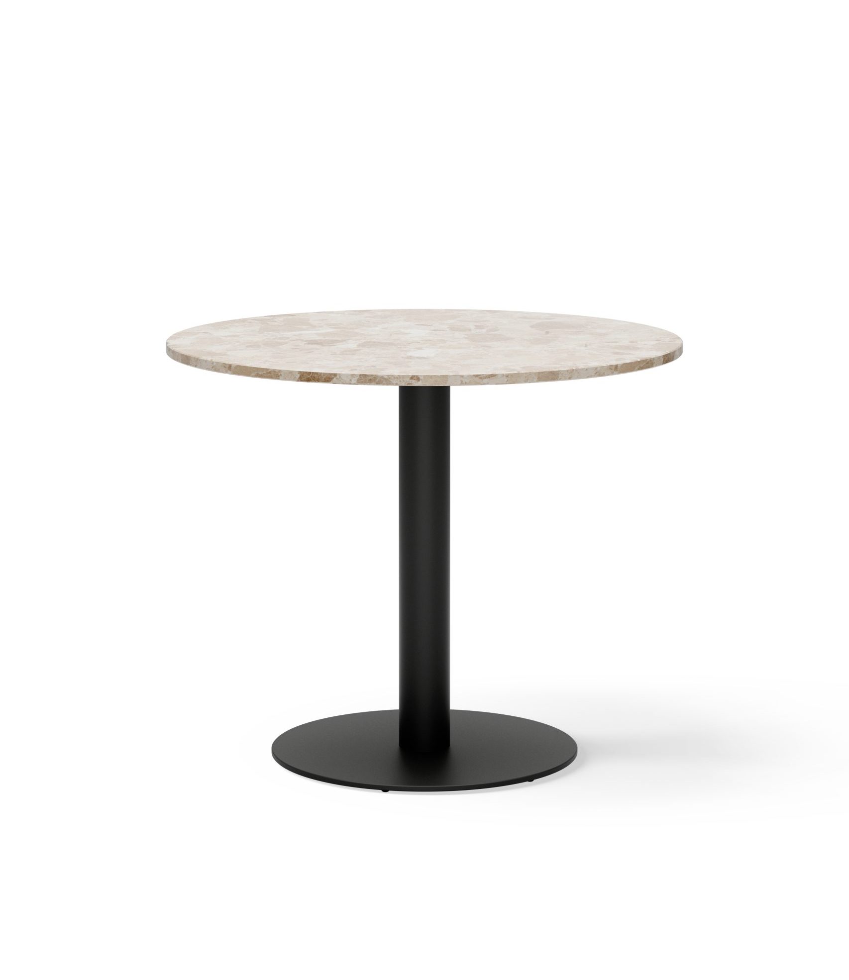 NEW WORKS - Florence Column Spisebord Ø90, Kunis Breccia