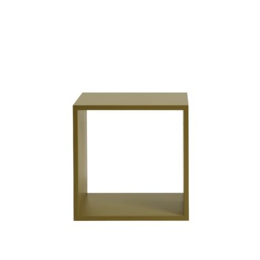 MUUTO - Stacked Opbevaringssystem Modul Open, Brown Green