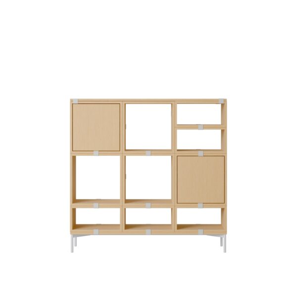 MUUTO - Stacked Opbevaringssystem Hallway 3, Oak