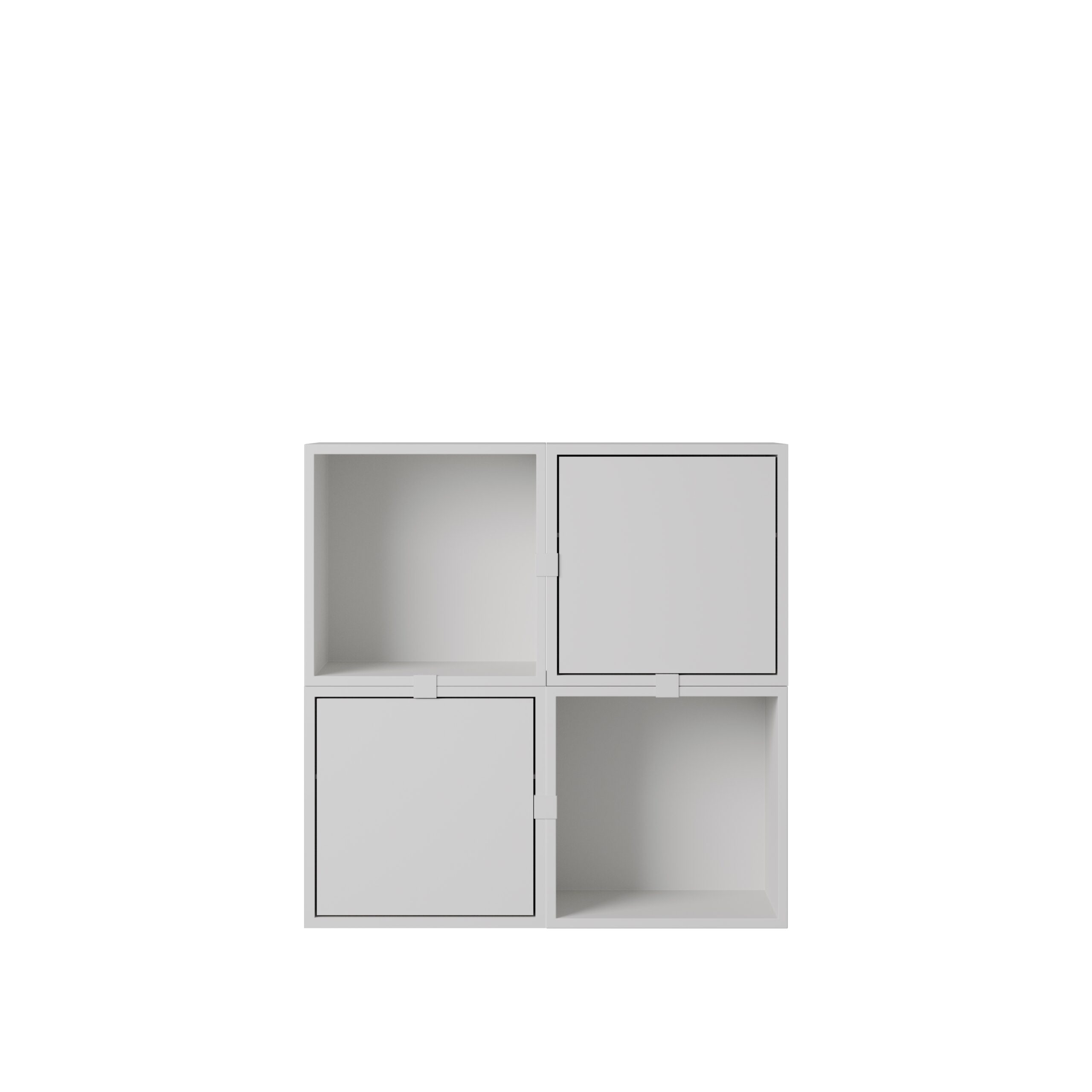 MUUTO - Stacked Opbevaringssystem Hallway 4, Grey