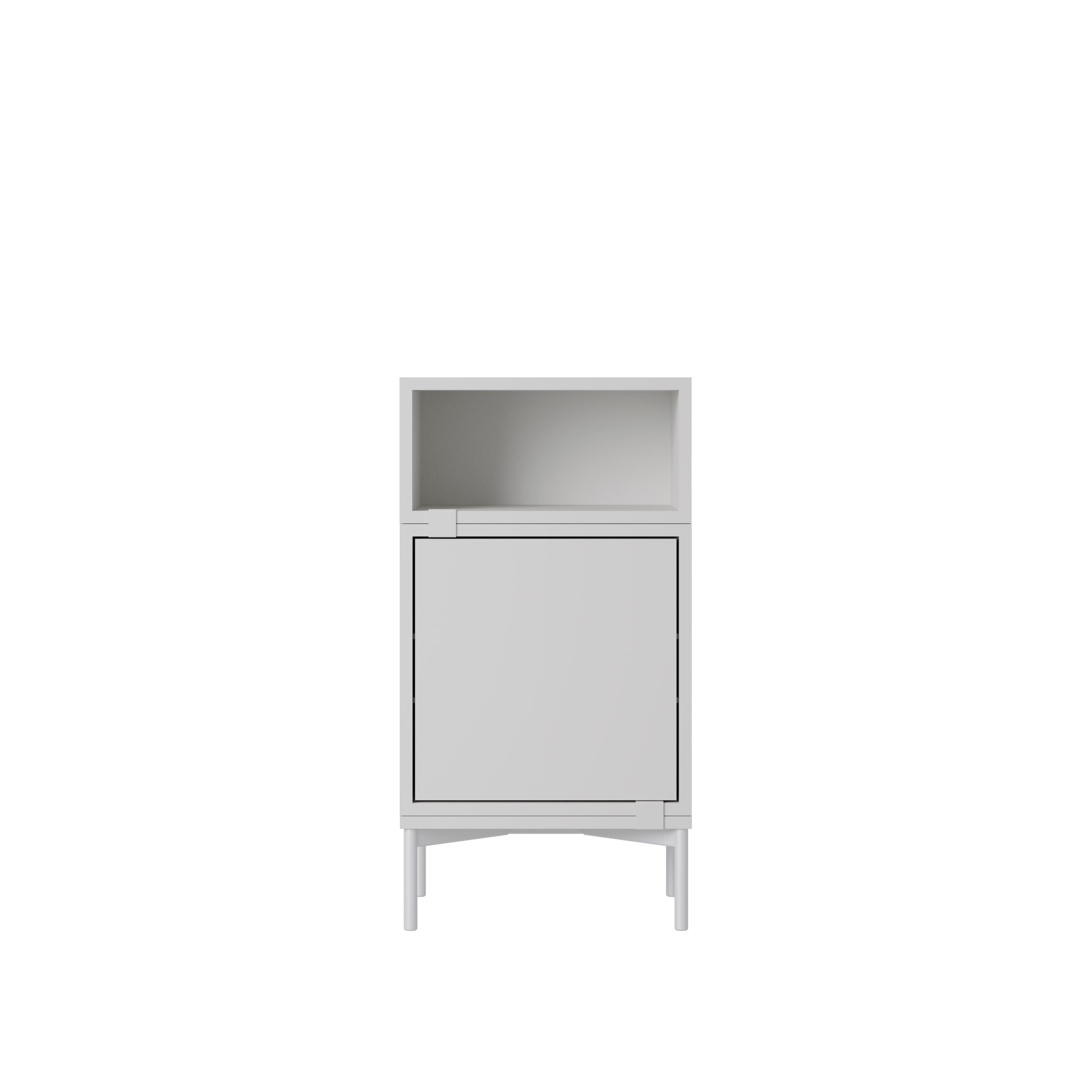 MUUTO - Stacked Opbevaringssystem Natbord, Grey