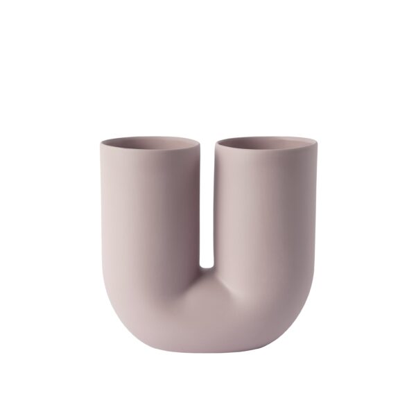 MUUTO - Kink Vase H26, Dusty Lilac