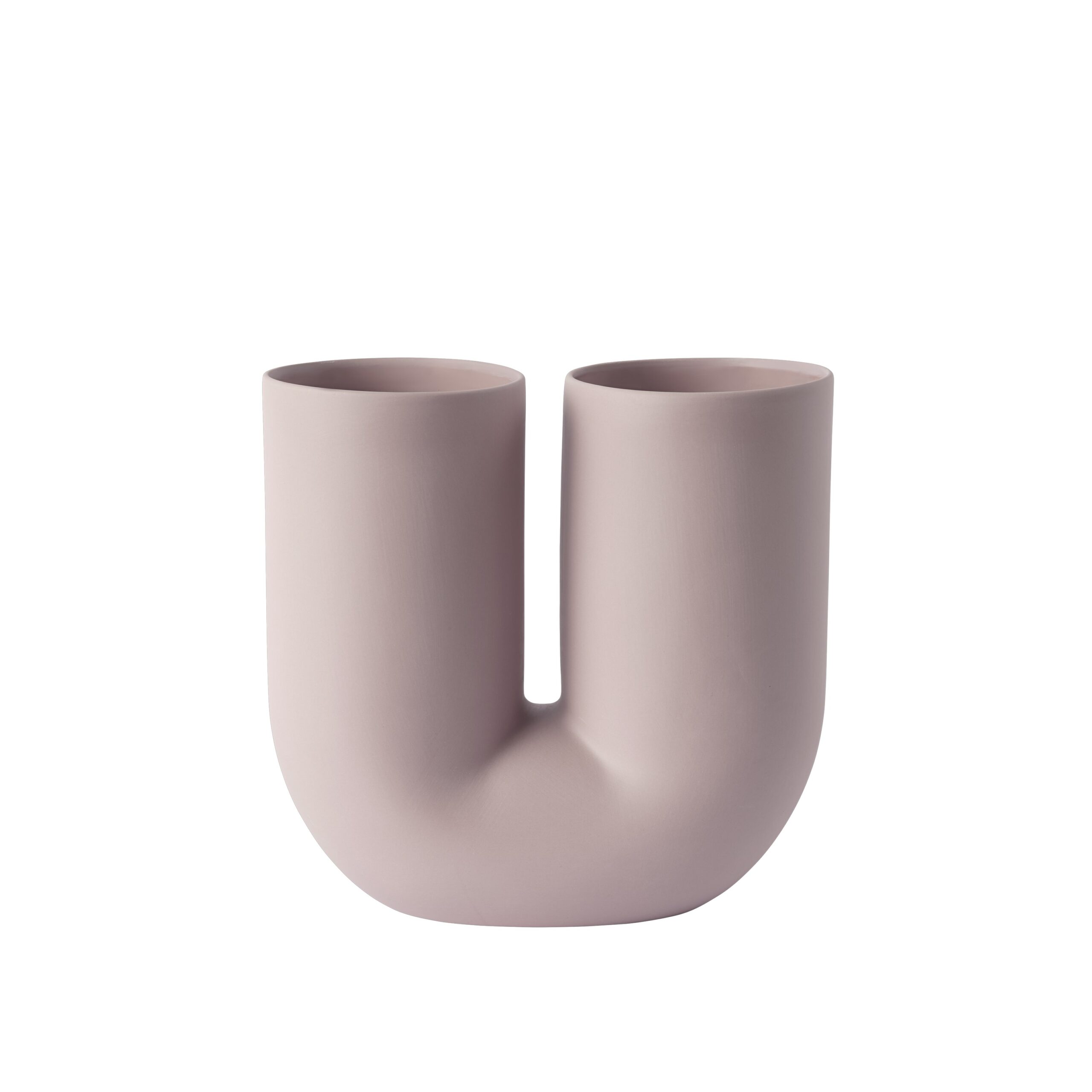 MUUTO - Kink Vase H26, Dusty Lilac