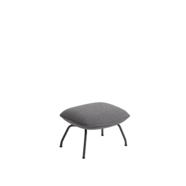 MUUTO - Doze Ottoman Tube, Ocean 80/Anthracite Black