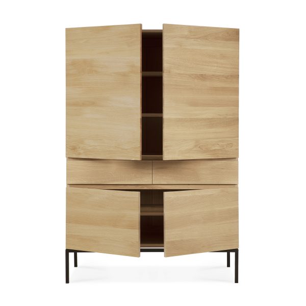 ETHNICRAFT - Ligna Skab, Oak - Billede 2