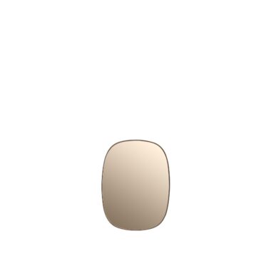 MUUTO - Framed Spejl Small, Rose/Rose