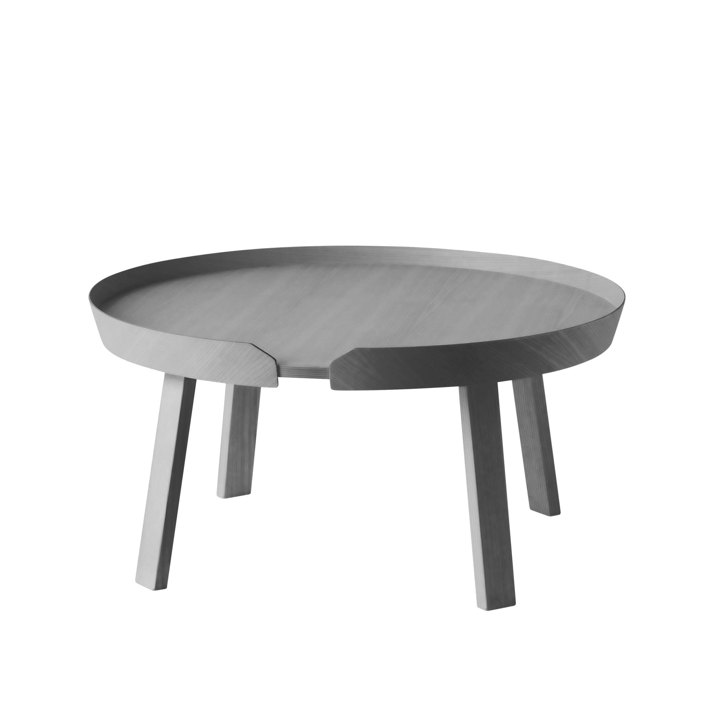 MUUTO - Around Sofabord Ø72, Grey