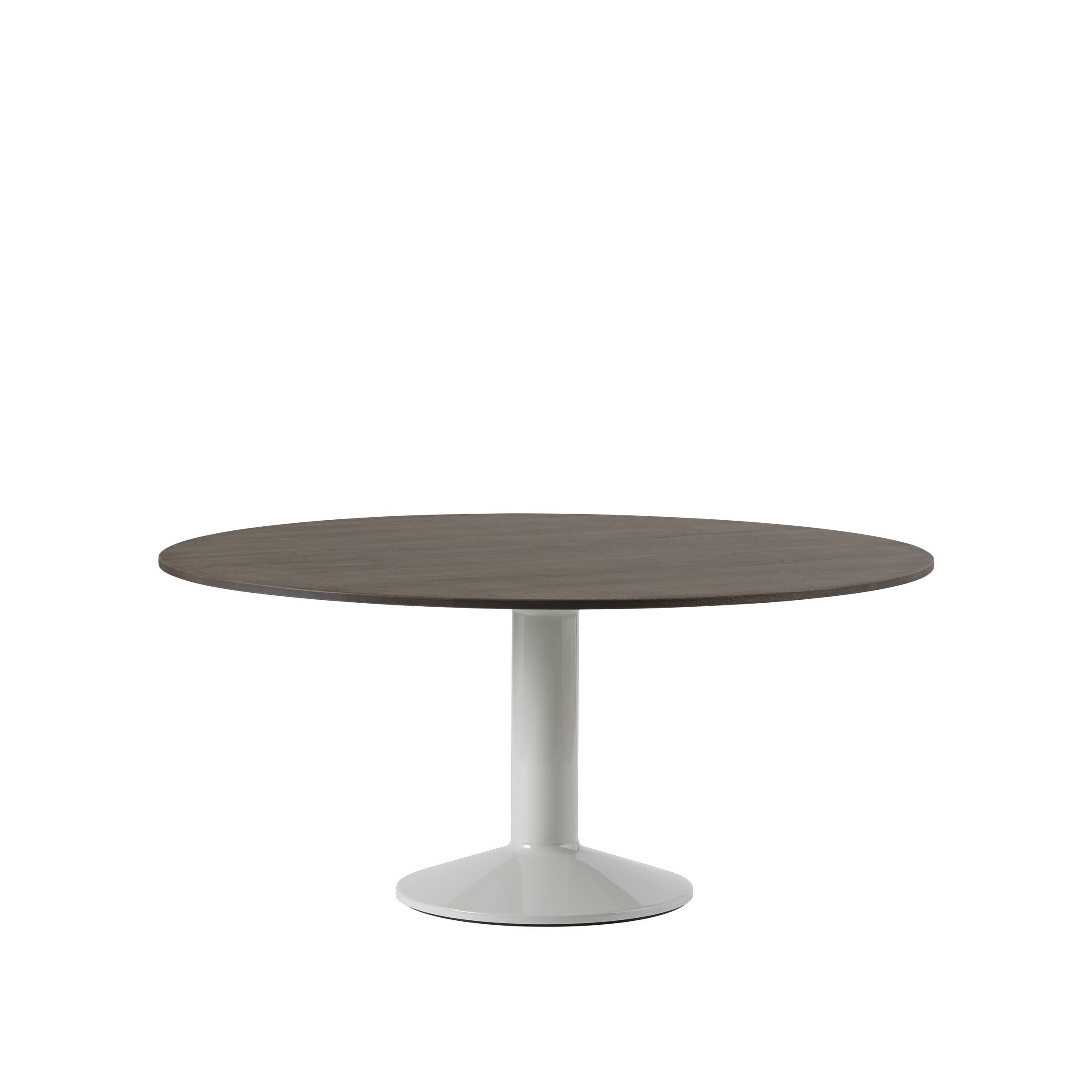 MUUTO - Midst Spisebord Ø160, Dark Oiled Oak/Grey