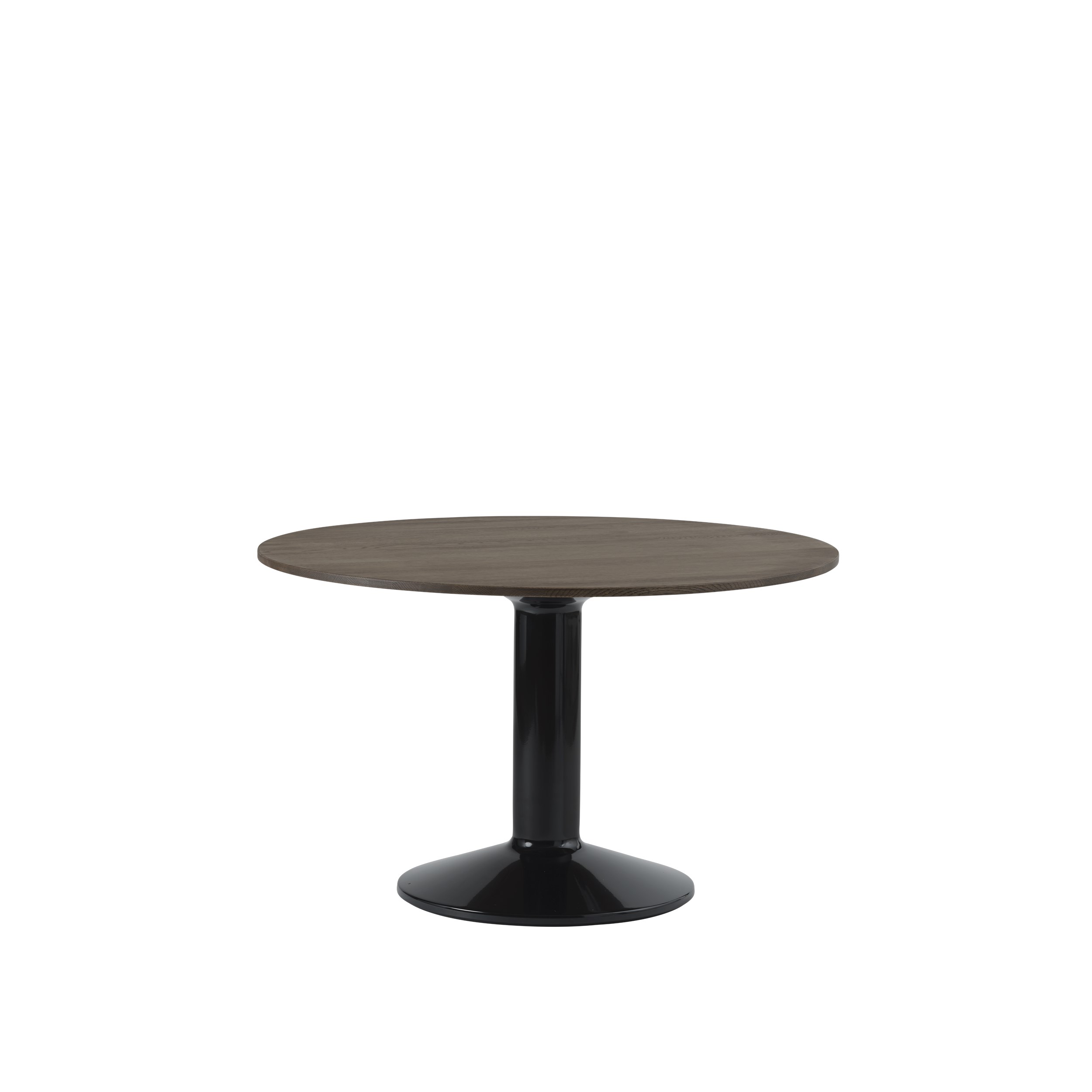 MUUTO - Midst Spisebord Ø120, Dark Oiled Oak/Black