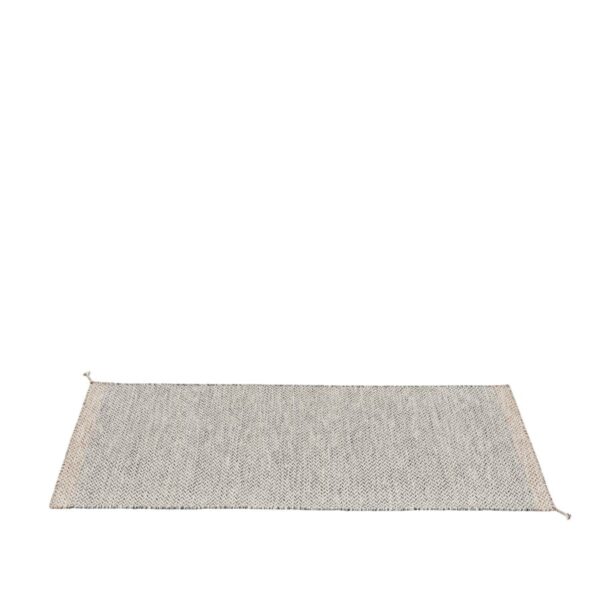 MUUTO - Ply Gulvtæppe 200x80, Black/White