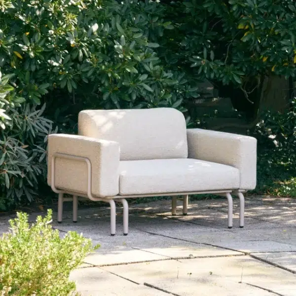 MANDALAY - Ivy Loungestol/Sofa M. Udtræk, Taupe - Billede 5