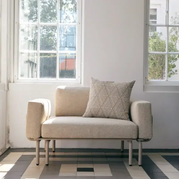 MANDALAY - Ivy Loungestol/Sofa M. Udtræk, Taupe - Billede 11