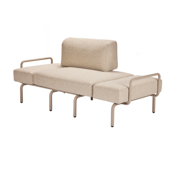MANDALAY - Ivy Loungestol/Sofa M. Udtræk, Taupe - Billede 3