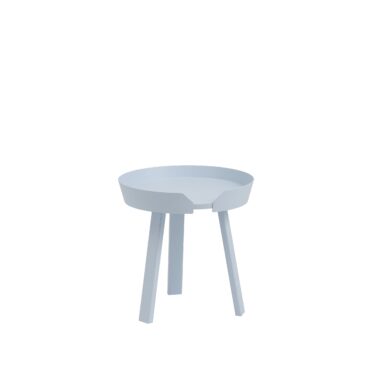 MUUTO - Around Sofabord Ø45, Light Blue