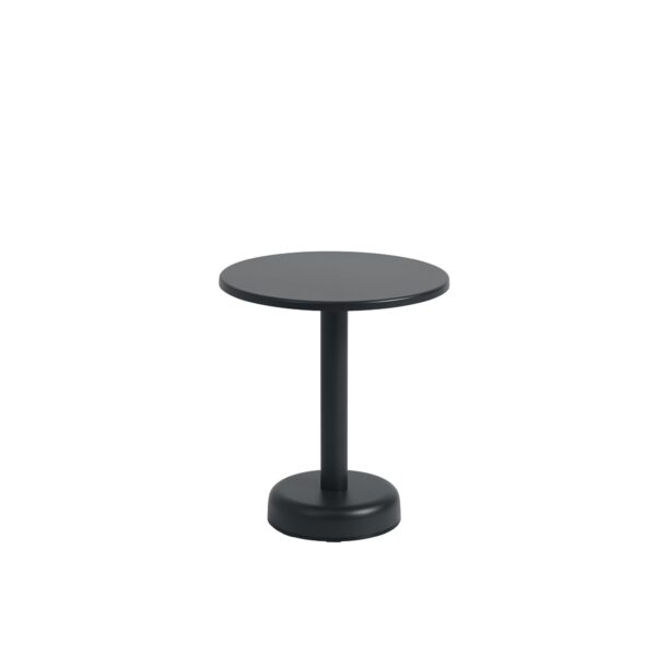 MUUTO - Linear Steel Udendørs Sofabord Ø42, Anthracite Black