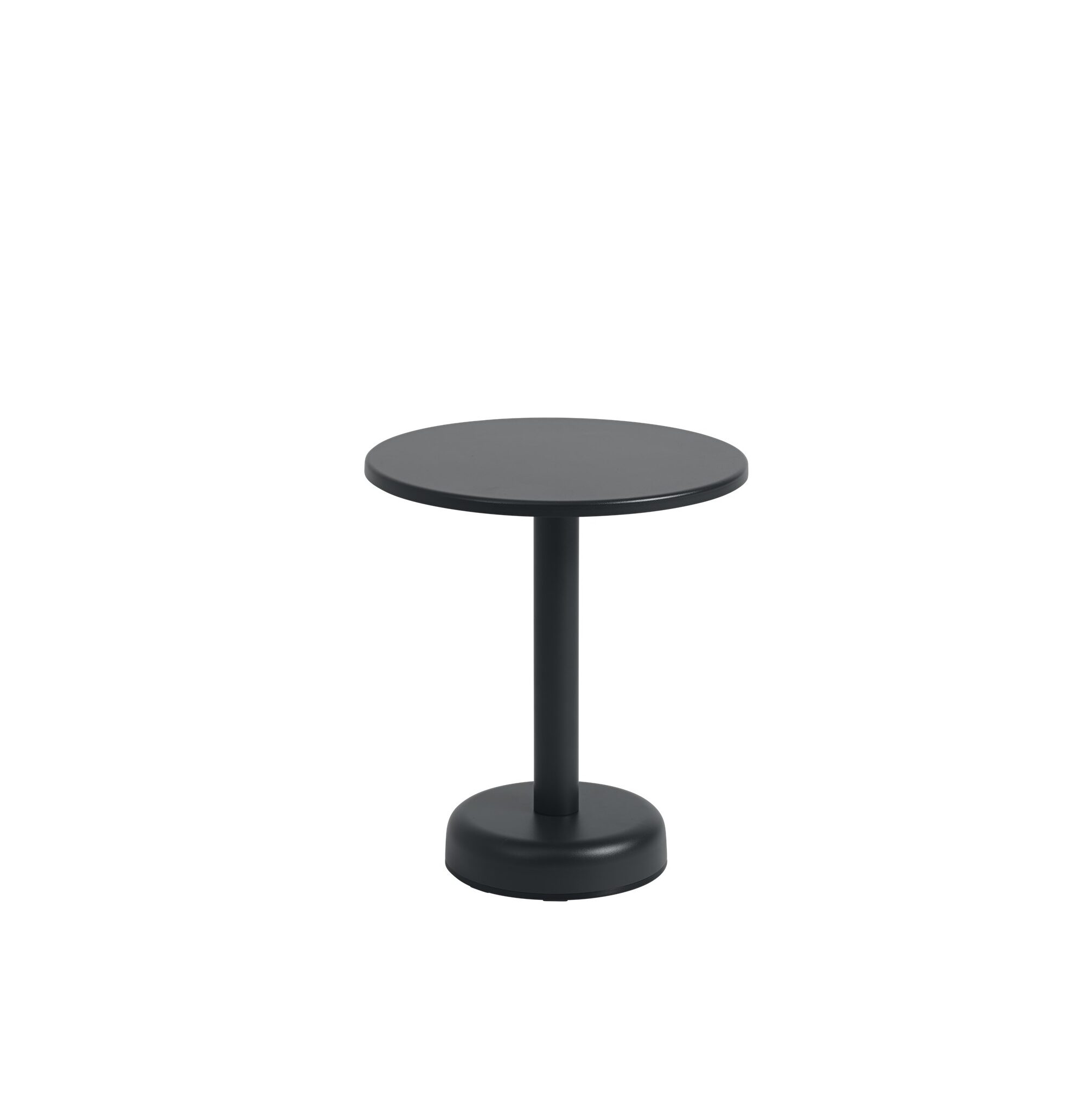 MUUTO - Linear Steel Udendørs Sofabord Ø42, Anthracite Black