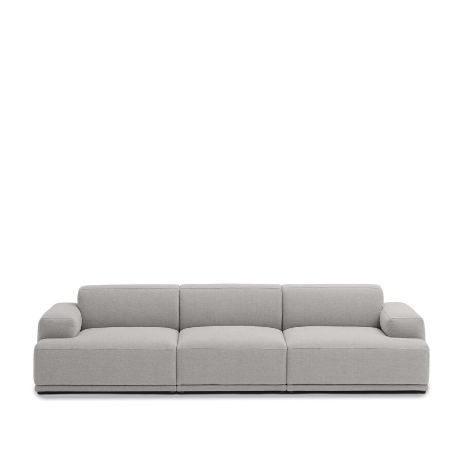 MUUTO - Connect Soft Modular Sofa 3-Seater, Clay 12