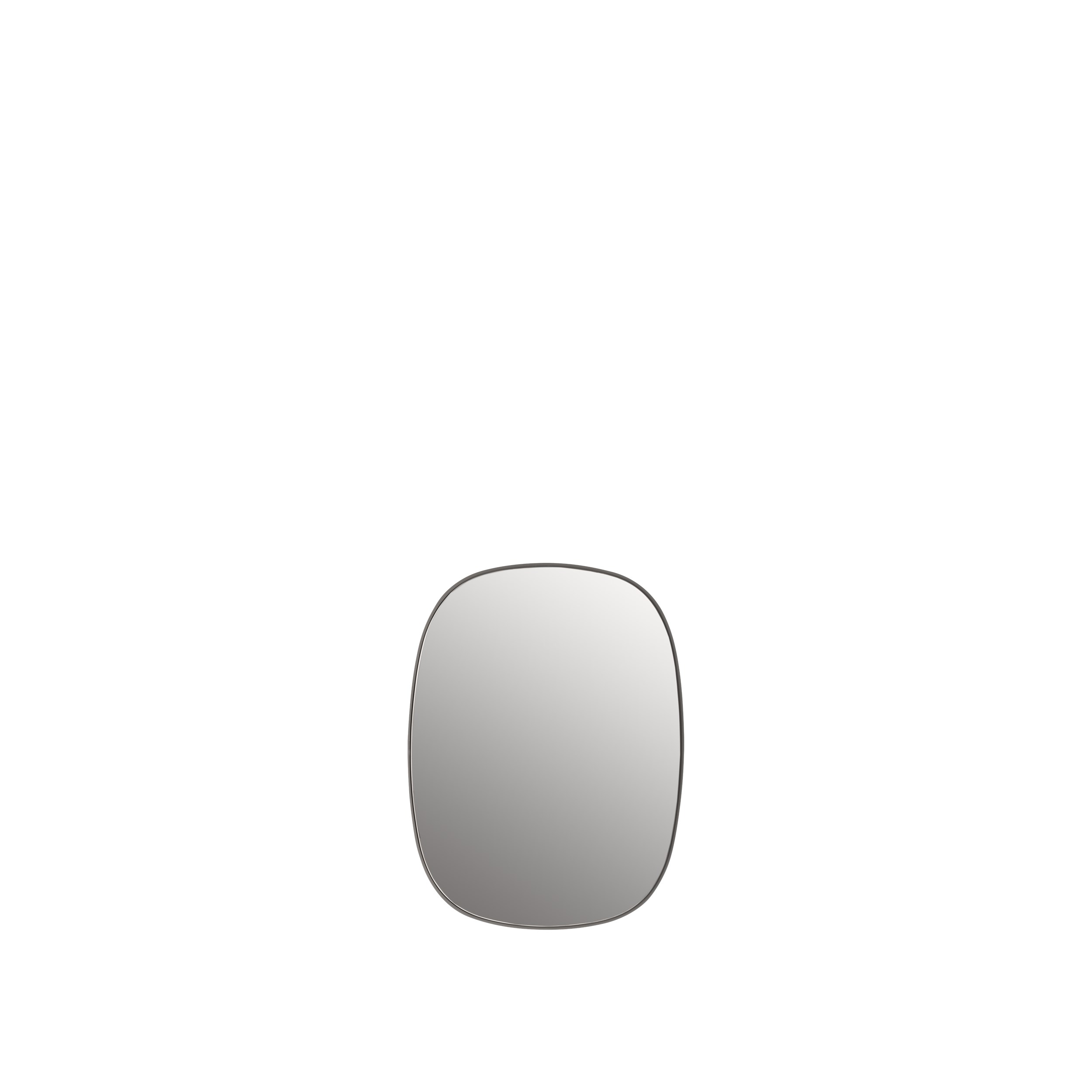 MUUTO - Framed Spejl Small, Grey/Clear