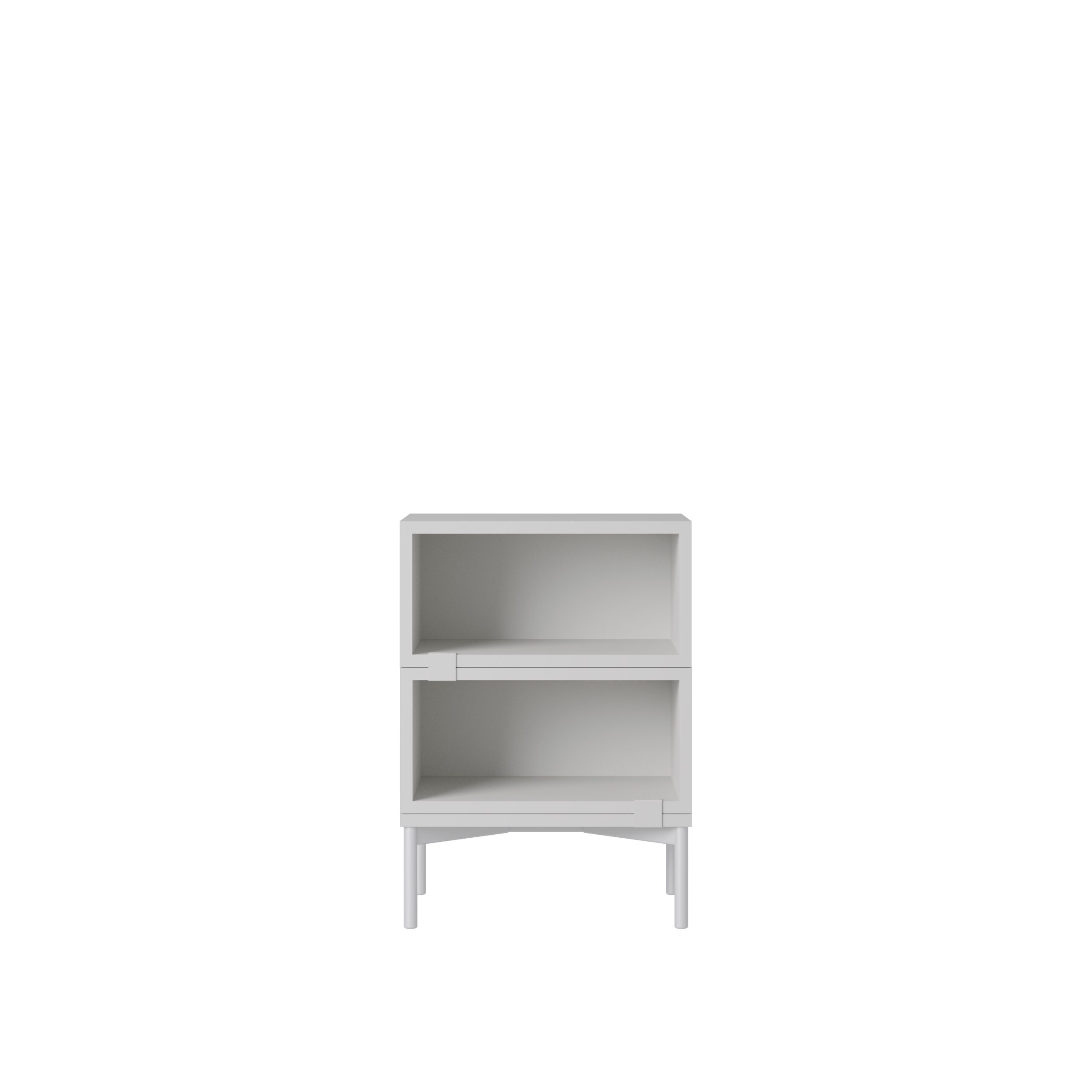 MUUTO - Stacked Opbevaringssystem Natbord, Grey