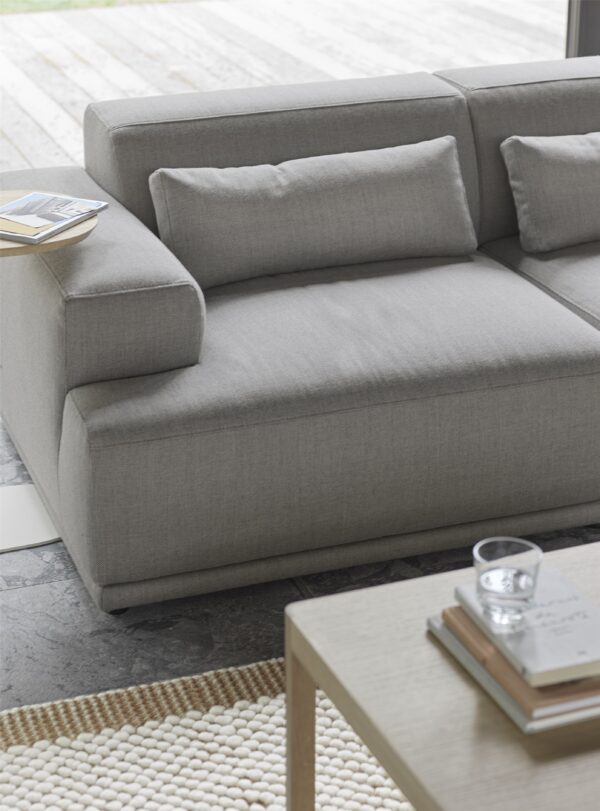 MUUTO - Connect Soft Modular Sofa 3-Seater, Re-wool 128 - Billede 2