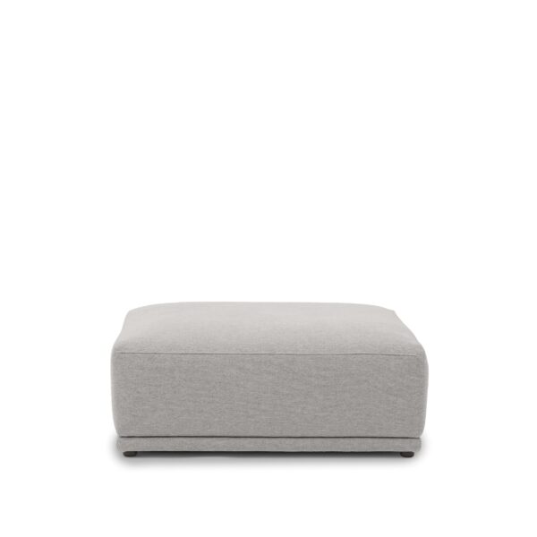 MUUTO - Connect Soft Modular Sofa Ottoman, Clay 12
