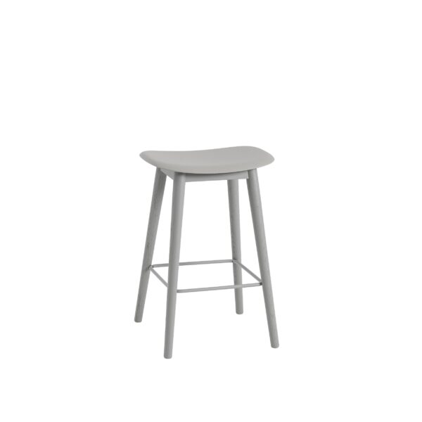 MUUTO - Fiber Barstol 65, Grey