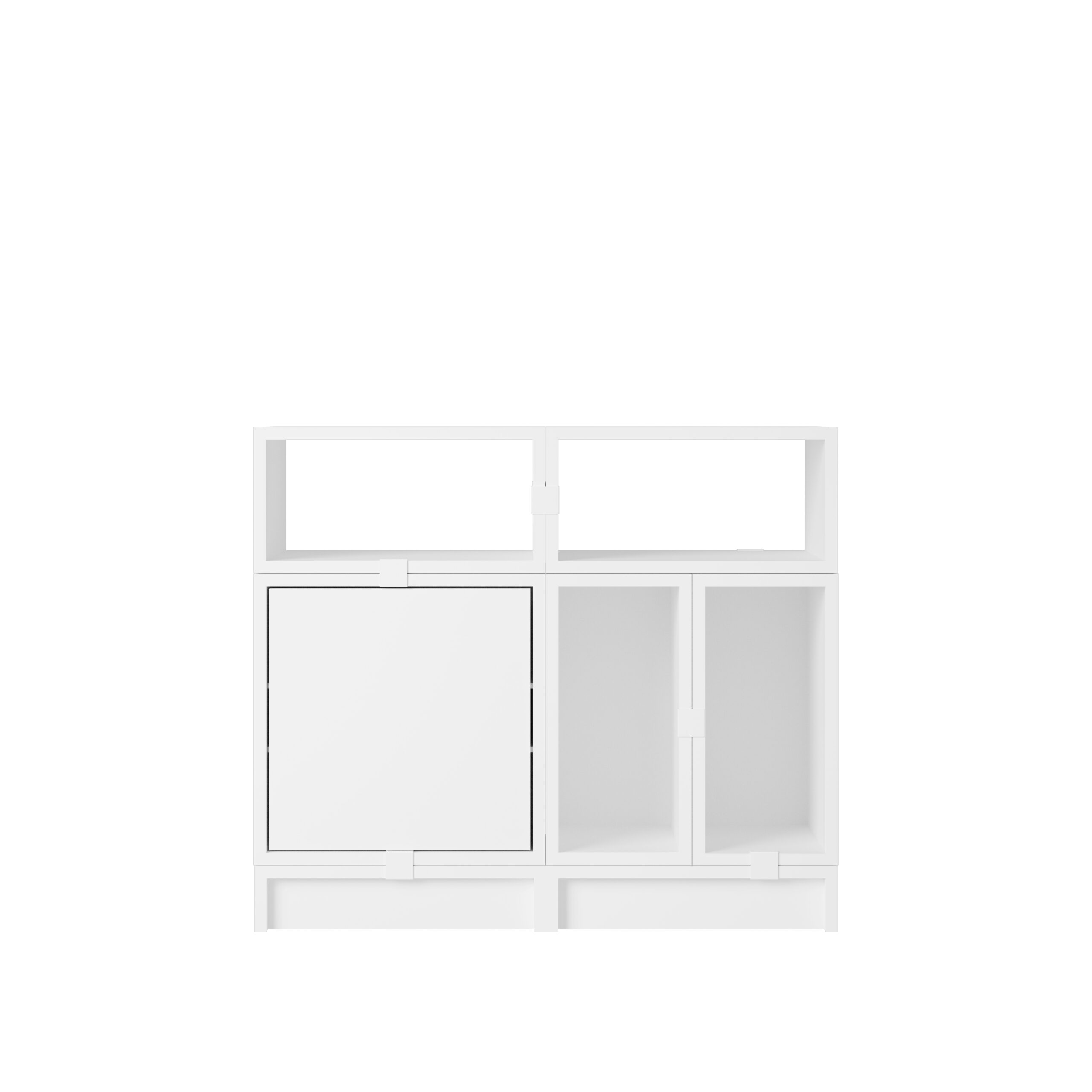 MUUTO - Stacked Opbevaringssystem Office 5, White