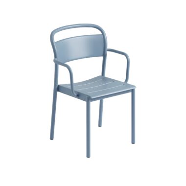 MUUTO - Linear Havestol m. Armlæn, Pale Blue