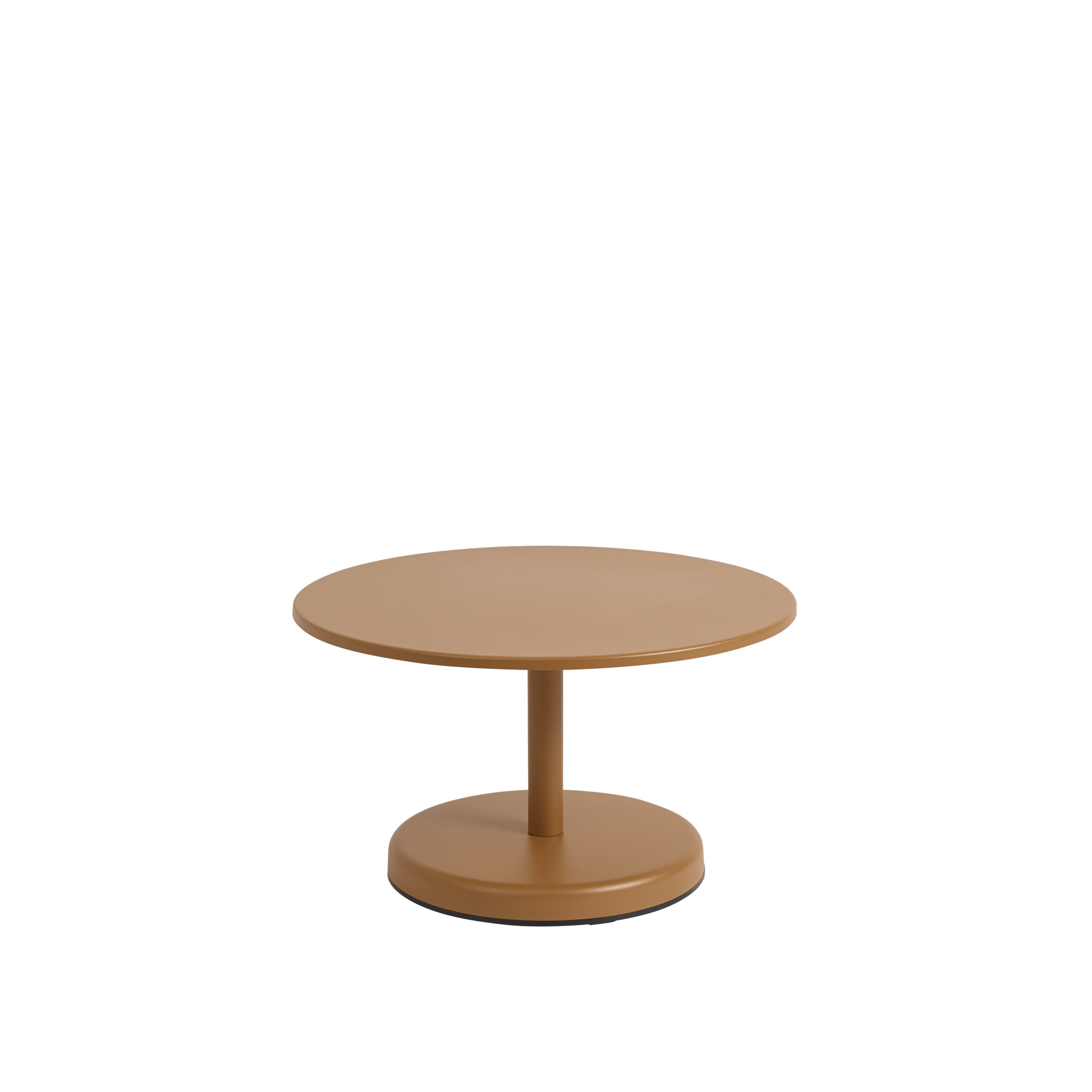 MUUTO - Linear Steel Udendørs Sofabord Ø70, Burnt Orange
