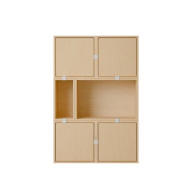 MUUTO - Stacked Opbevaringssystem Sideboard 4, Oak