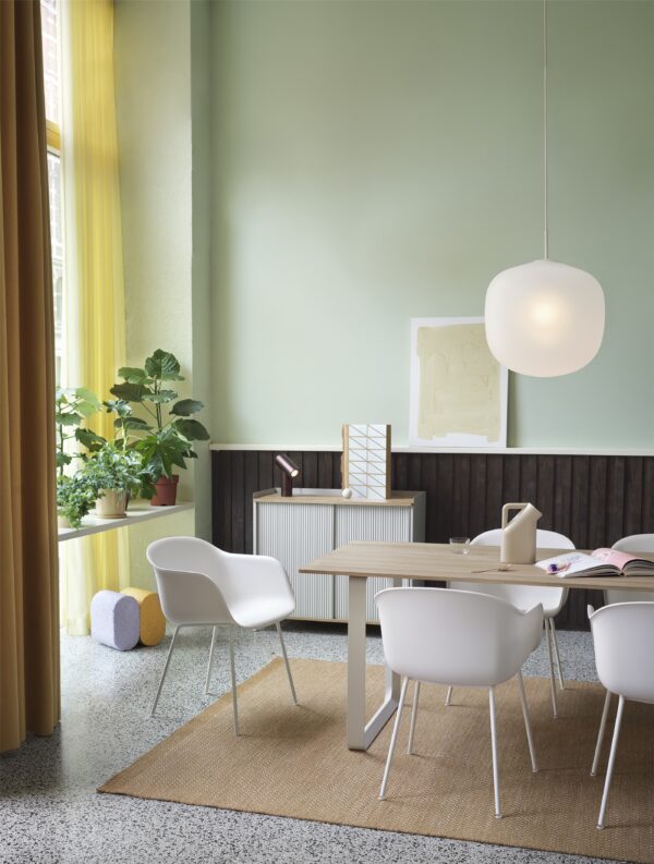 MUUTO - 70/70 Spisebord 170X85, Oak/White - Billede 4