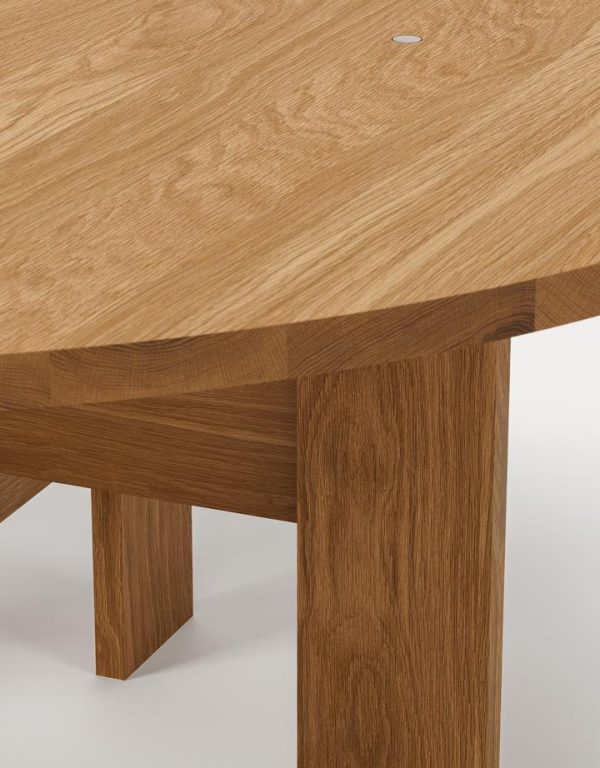THORUP - Mio Spisebord Ø160, Olieret Eg - Billede 2