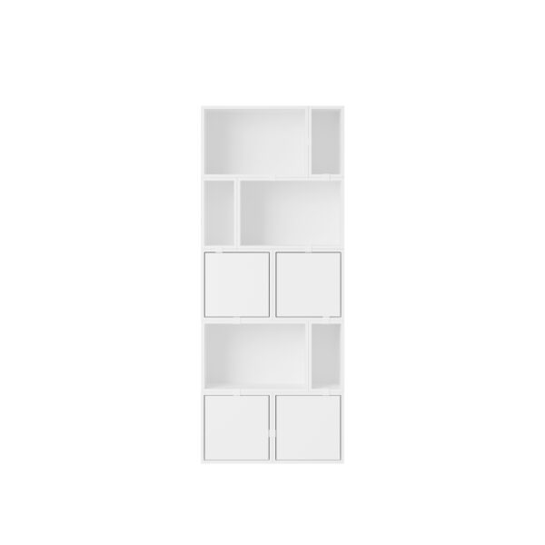 MUUTO - Stacked Opbevaringssystem Bookcase 8, White