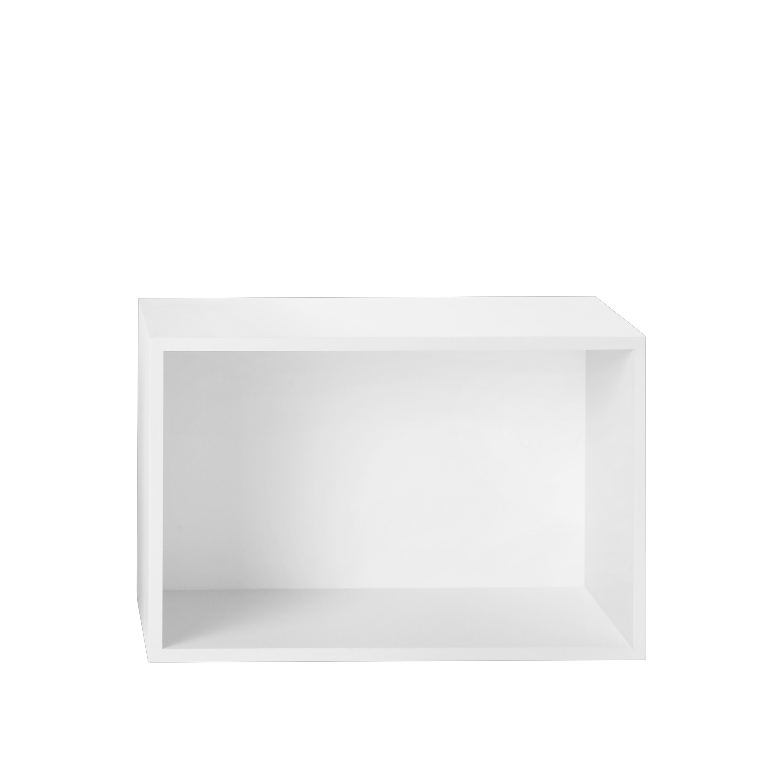 MUUTO - Stacked Opbevaringssystem Modul M. Bagplade, White