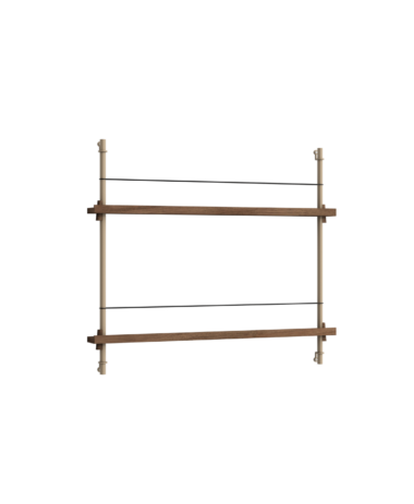 MOEBE - Magasinreol MS.65.1, Smoked Oak/Warm Grey