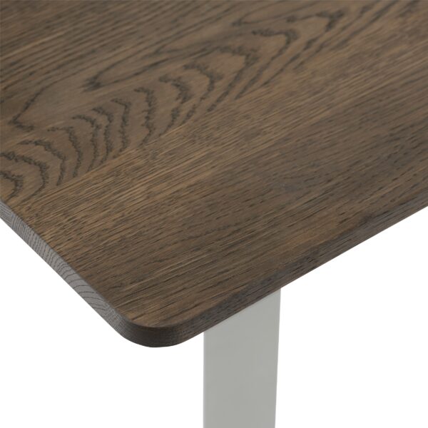 MUUTO - 70/70 Spisebord 225X90, Solid Smoked Oak/Anthracite Black - Billede 3