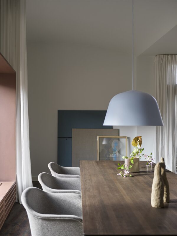 MUUTO - 70/70 Spisebord 225X90, Solid Smoked Oak/Anthracite Black - Billede 5