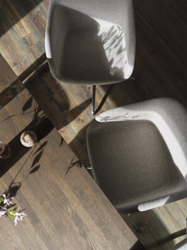 MUUTO - 70/70 Spisebord 225X90, Solid Smoked Oak/Anthracite Black - Billede 4