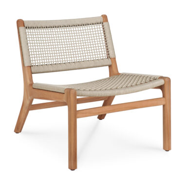 ETHNICRAFT - Jack Woven Udendørs Loungestol