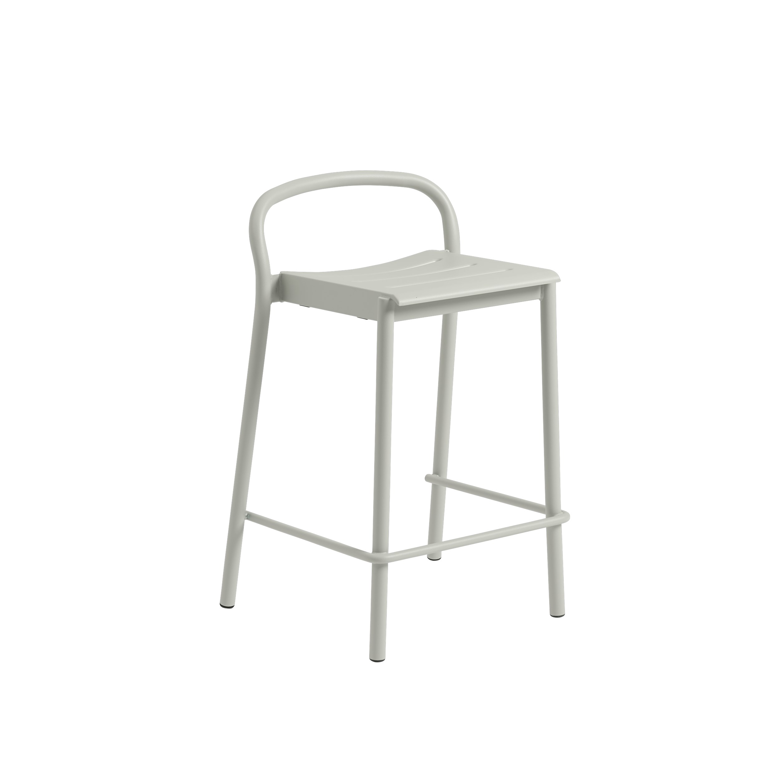 MUUTO - Linear Steel Barstol H65, Grey