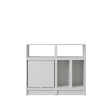 MUUTO - Stacked Opbevaringssystem Office 5, Grey