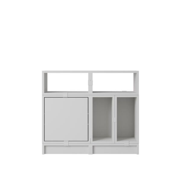 MUUTO - Stacked Opbevaringssystem Office 5, Grey