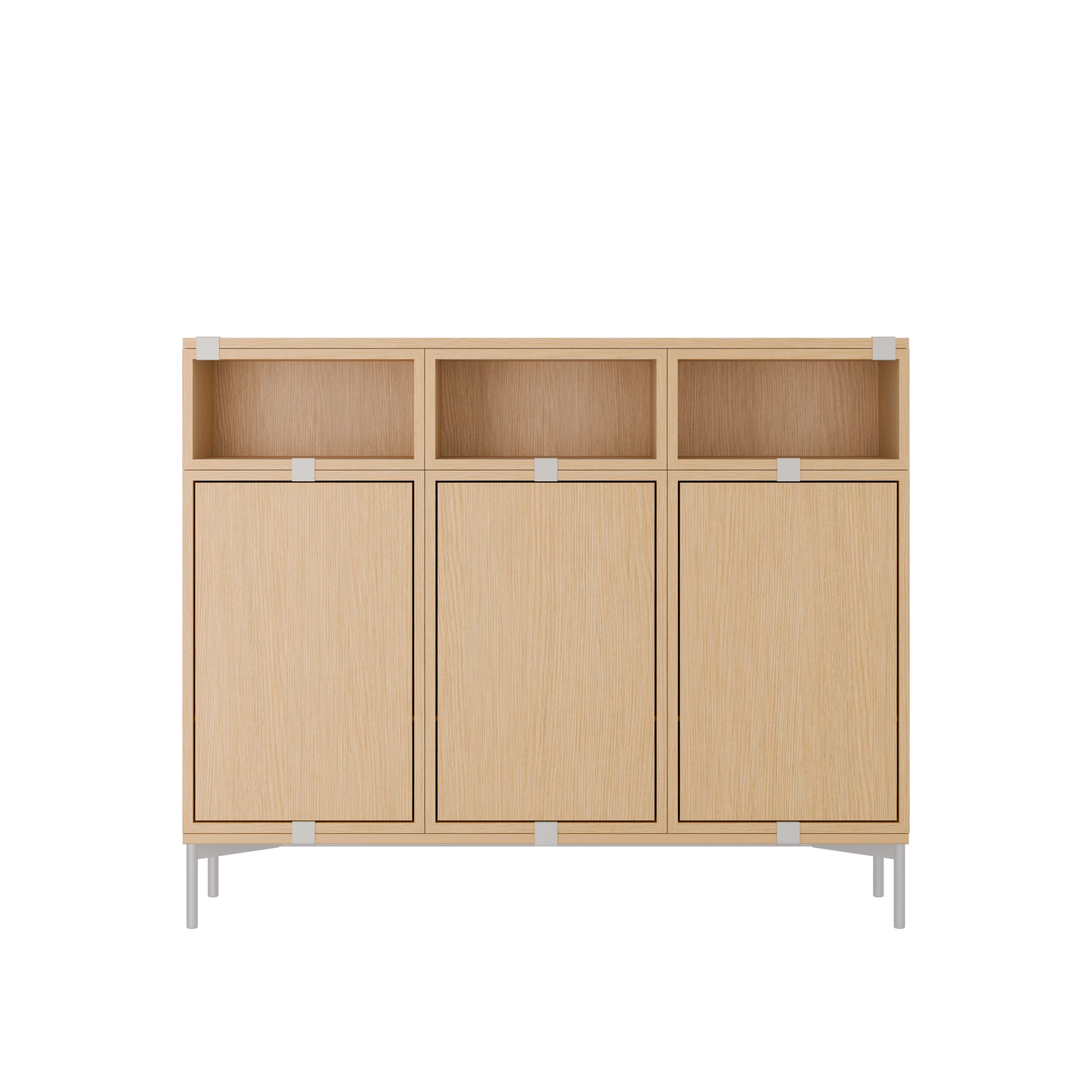 MUUTO - Stacked Opbevaringssystem Sideboard 3, Oak