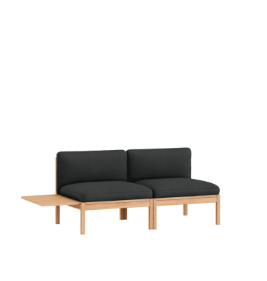 MOEBE - Modulsofa 2 Seater m. Sidebord, Field 793